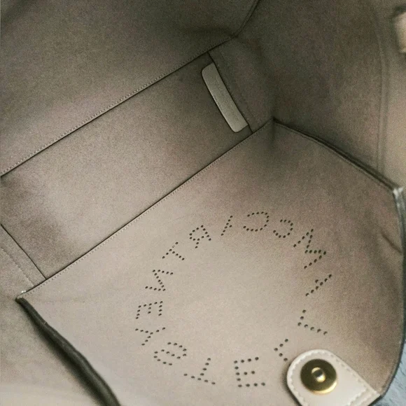 Authentic STELLA MCCARTNEY Logo‎ Set Tote Wristlet Dustbag Shoulder Crossbody - Picture 10 of 16